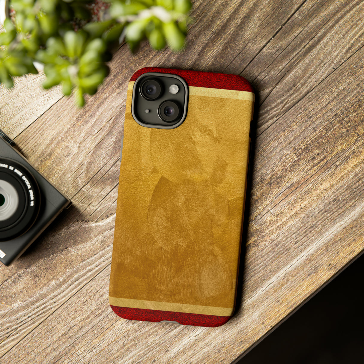 Vintage Gold Mirror - Protective Phone Case