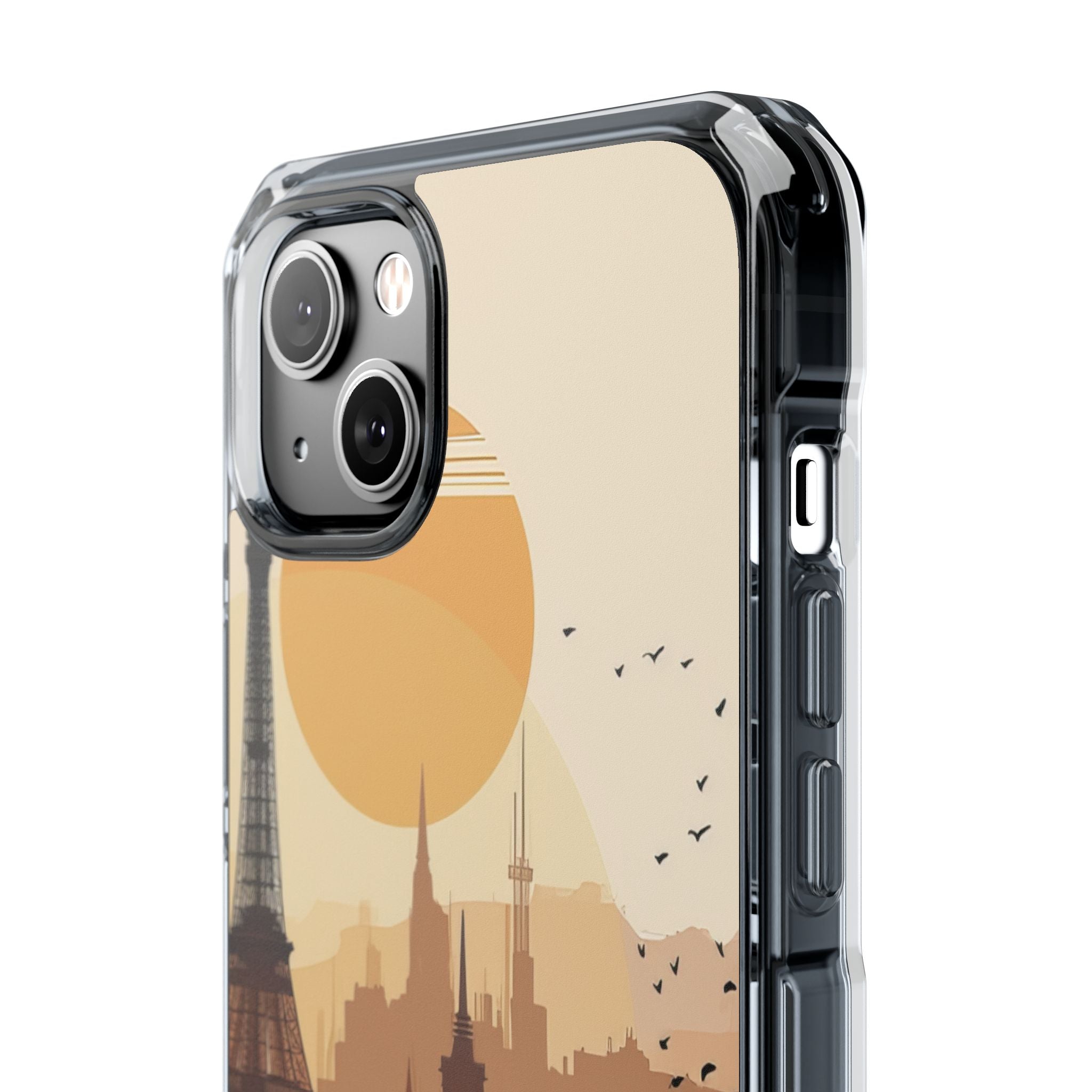 Parisian Sunset Serenity - Phone Case for iPhone