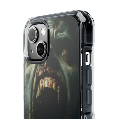 Gothic Wail of Decay iPhone 14 - Clear Impact Phone Case