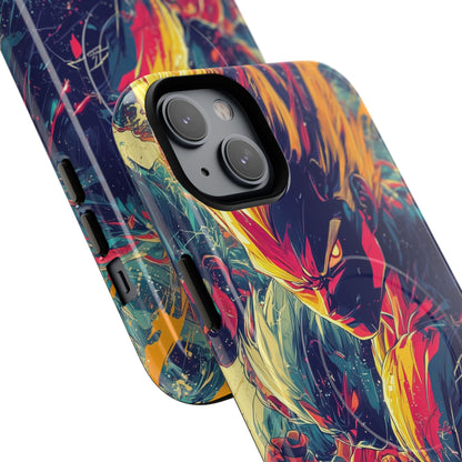 Yellow Fury iPhone 14 Plus Case - Tough+