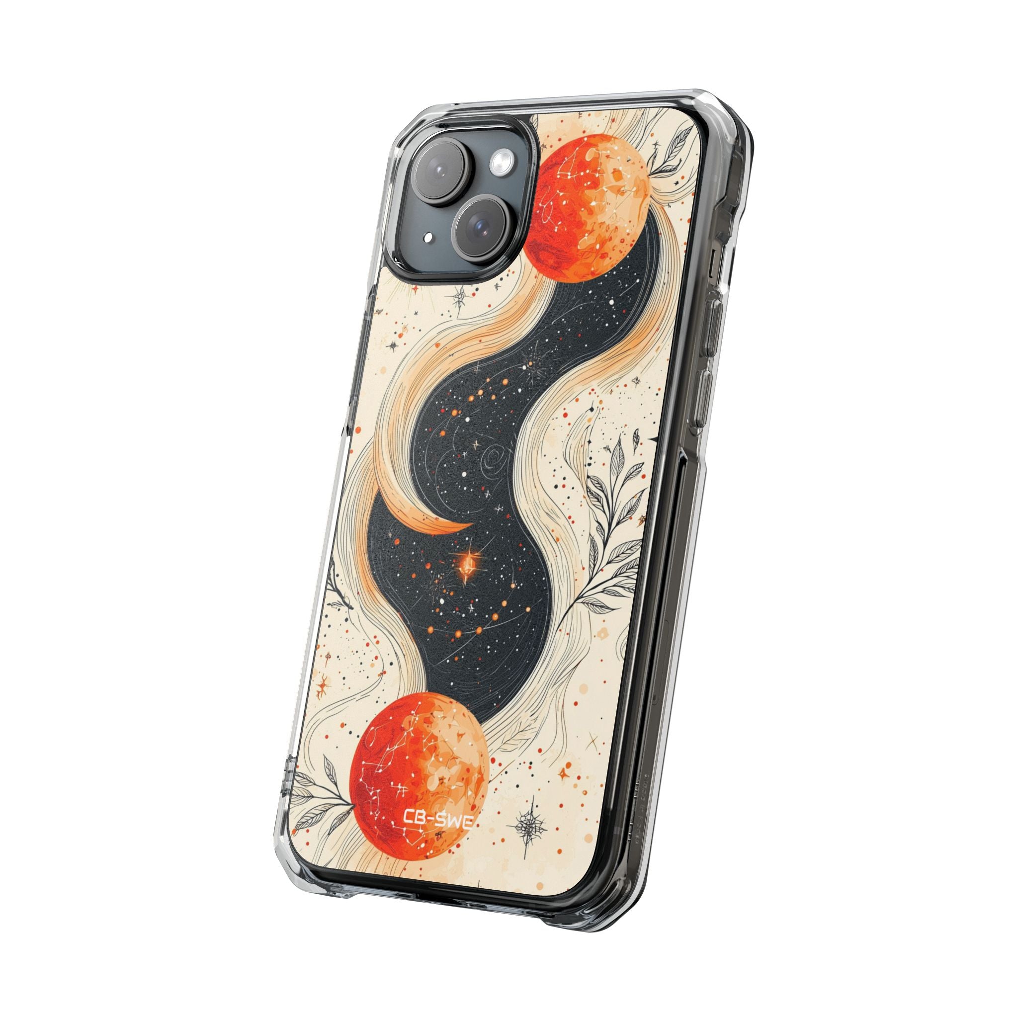 Celestial Whimsy Blooms iPhone Case - Impact