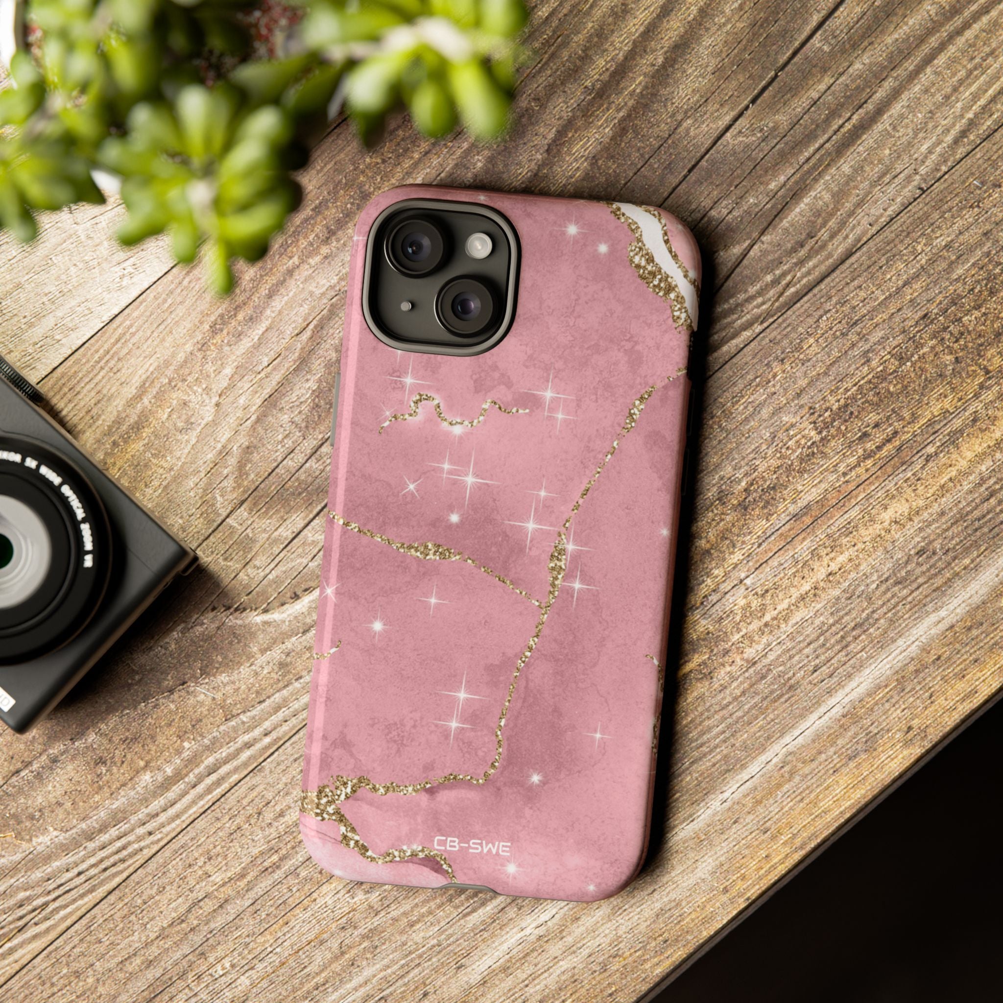 Pink Marble Luxe - iPhone Case