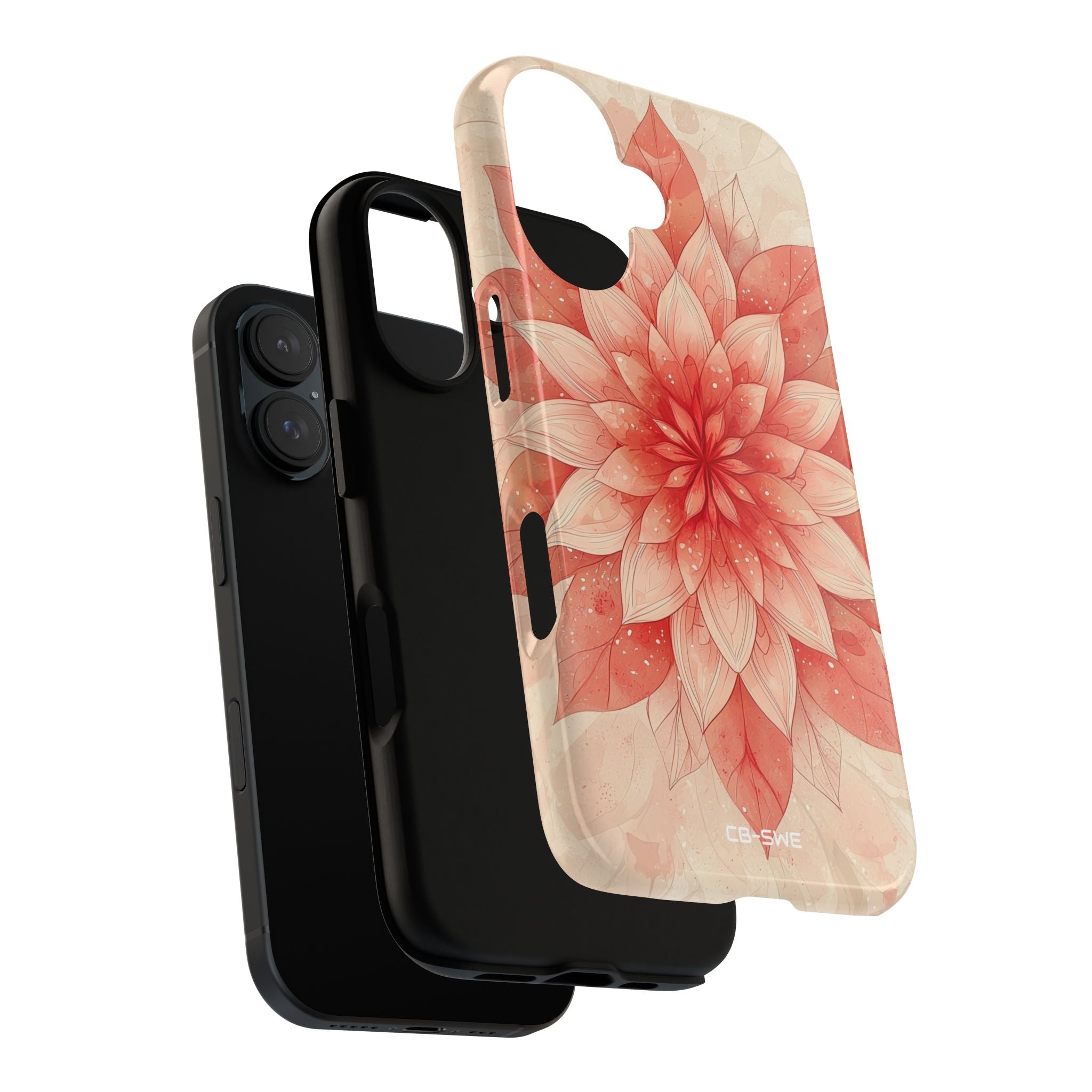 Floral Harmony Glows - iPhone Case