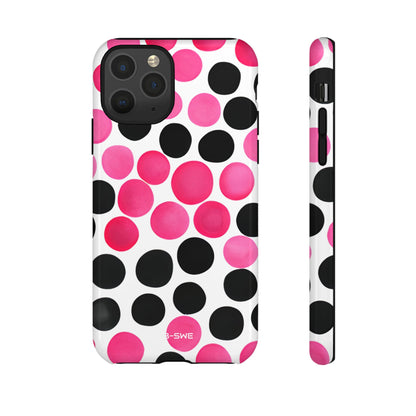 Pulsing Circles Illusion - iPhone Case