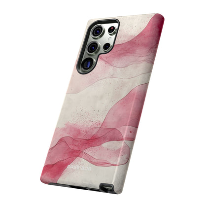Crimson Waves Samsung S23 Ultra Case - Tough