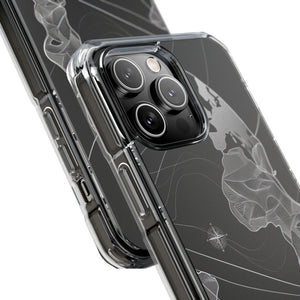 Fluid Earth Harmony - Phone Case for iPhone (Clear Impact - Magnetic)