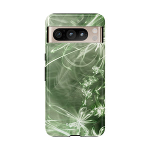 Ethereal Green Flow Art - for Google Pixel 8