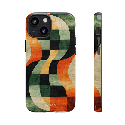 Curves Embrace Rhythm - iPhone Case