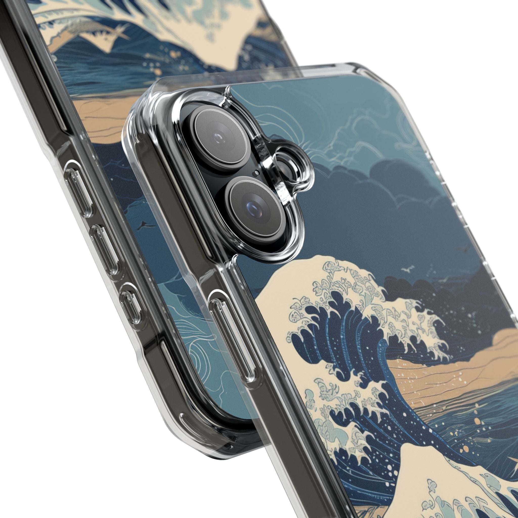 Cresting Blue Wave iPhone 16 Plus Case - Impact