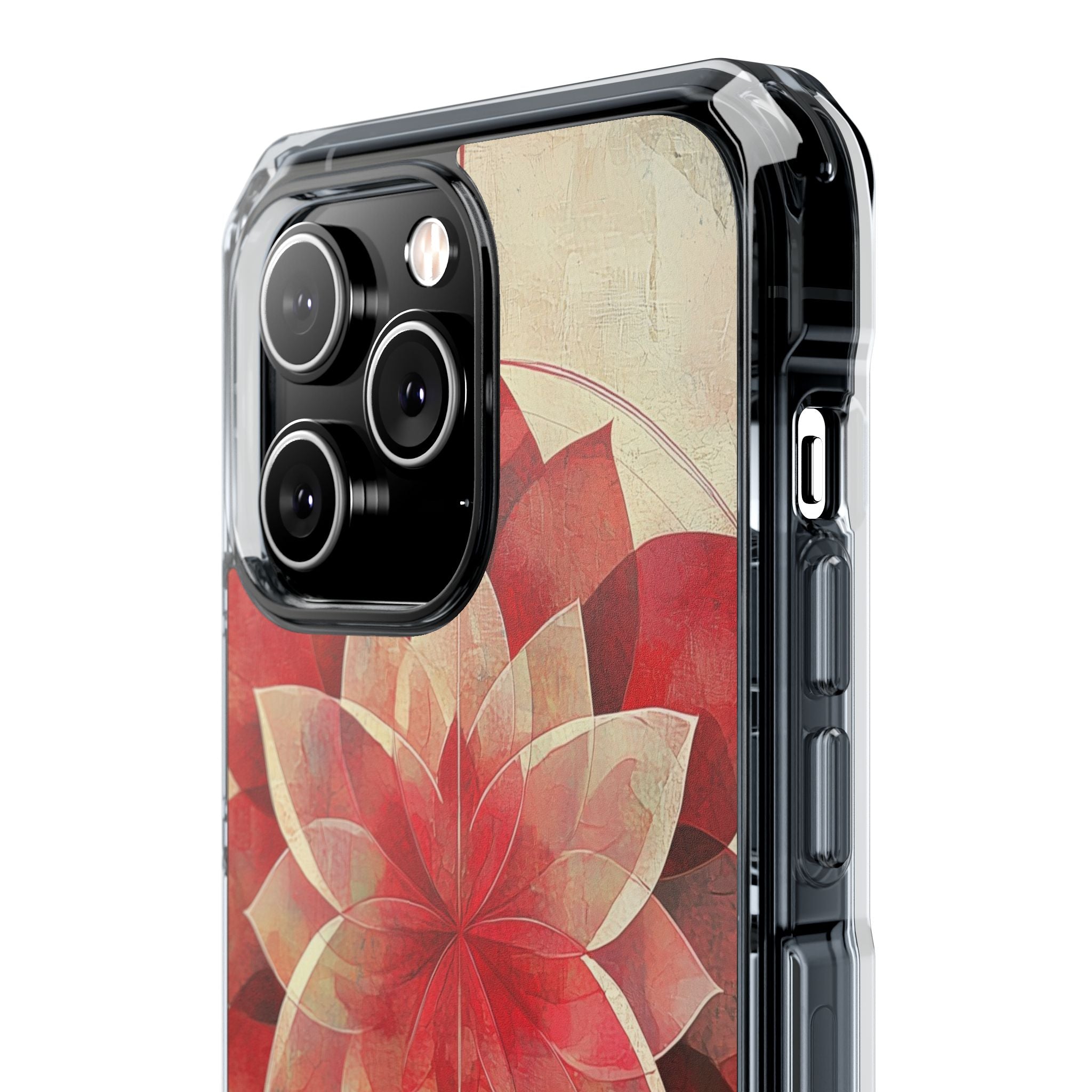 Crimson Bloom iPhone 14 Pro Max Case - Impact