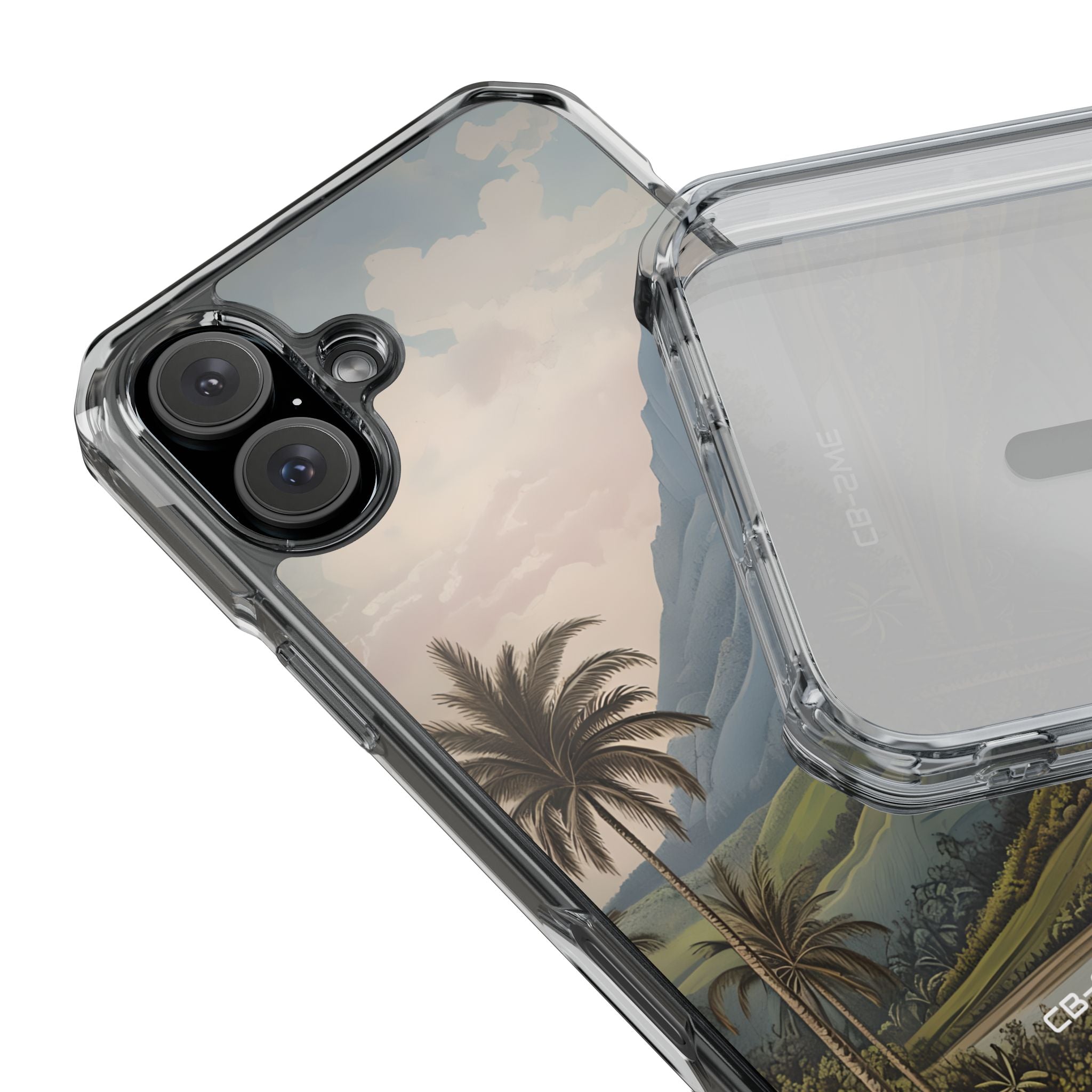 Serene Mountain Oasis iPhone Case - Impact