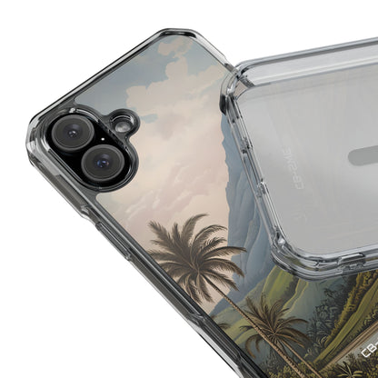 Serene Mountain Oasis iPhone Case - Impact