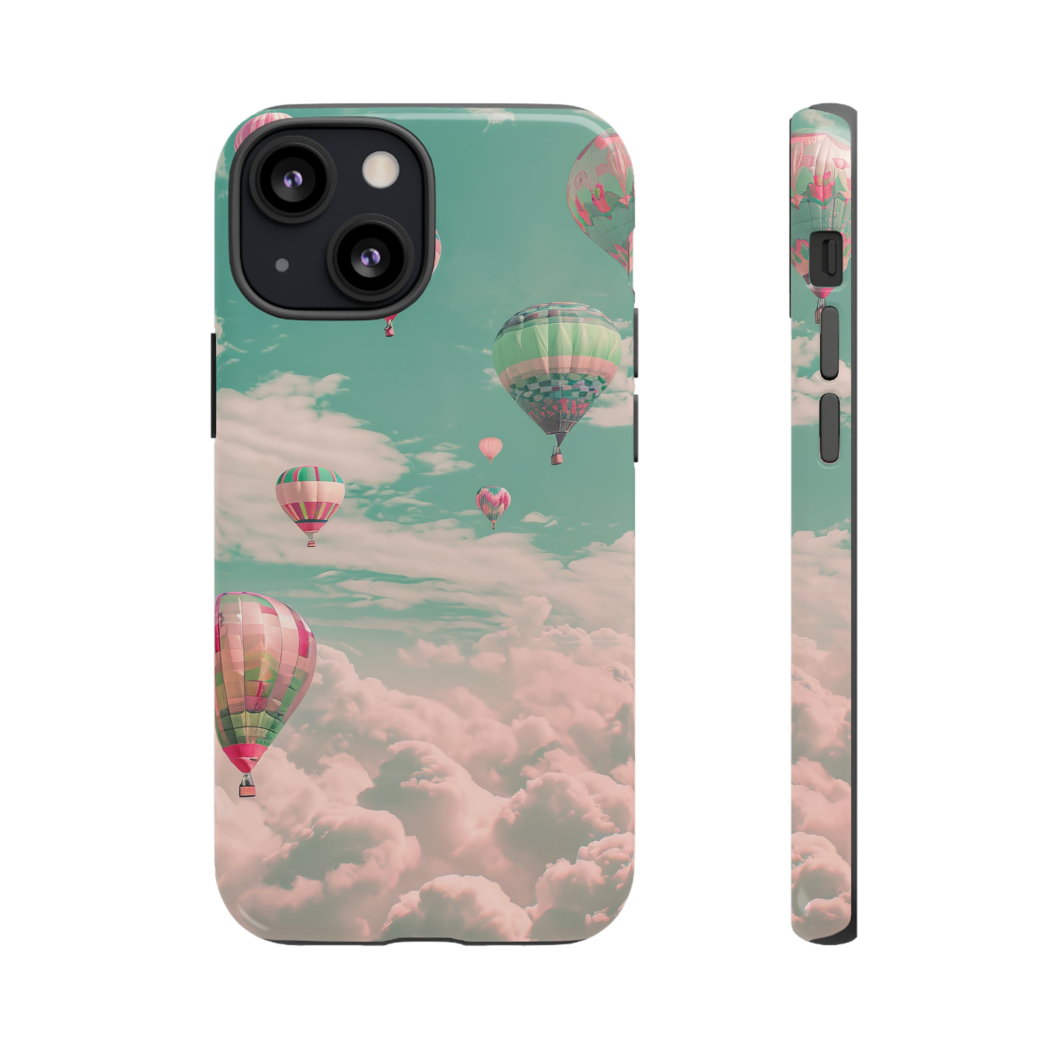 Skyward Balloons: Pastel Journey - Protective Phone Case