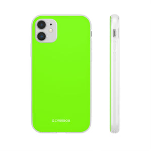 Chartreuse Grün | Handyhülle für iPhone (Flexi Case)