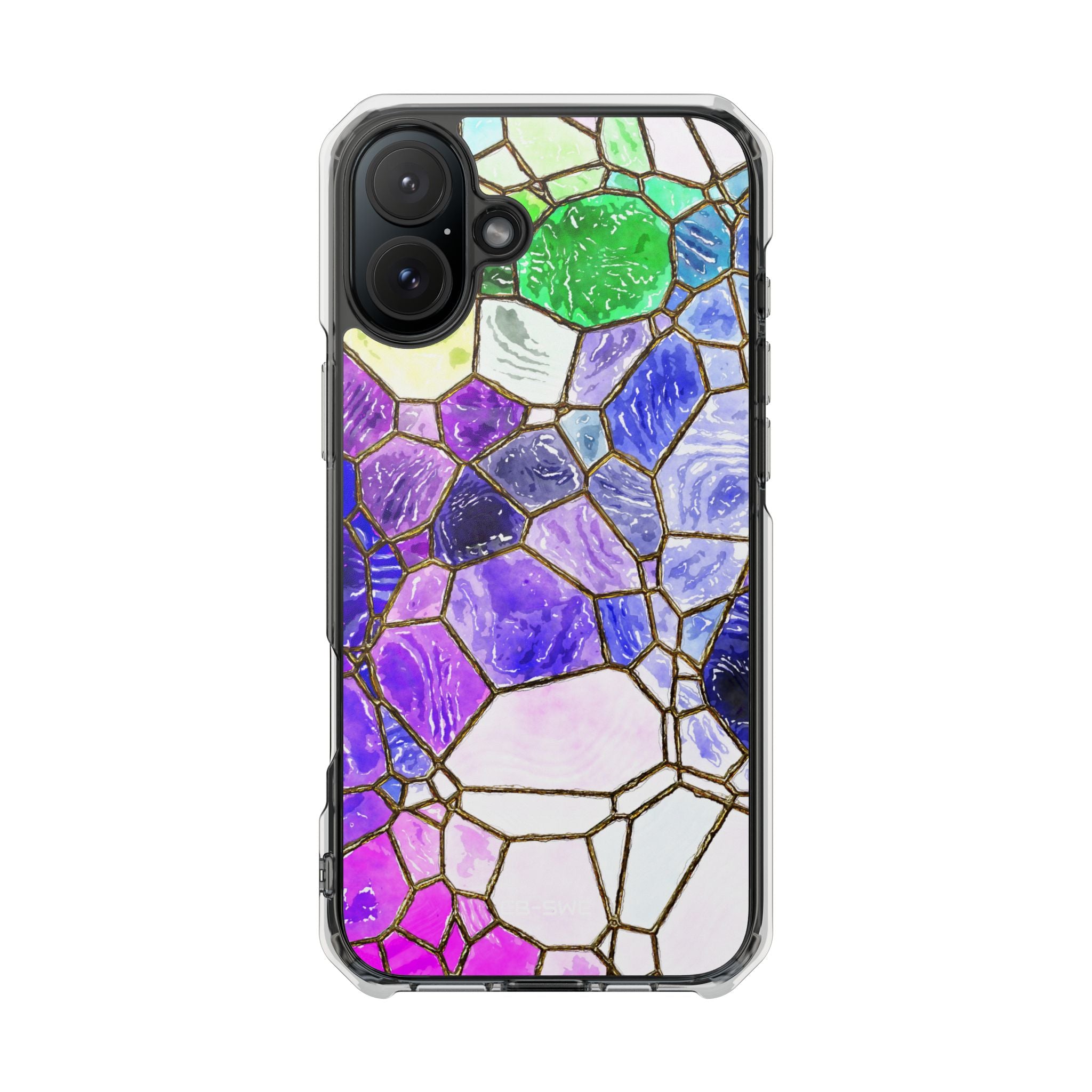 Colorful Glass Mosaic iPhone Case - Impact