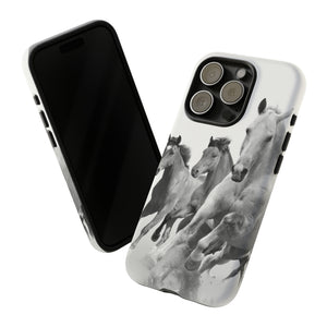 Galloping Horses - Protective Phone Case