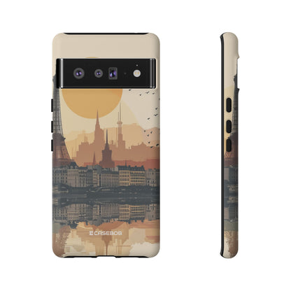 Parisian Sunset Serenity - Phone Case for Google Pixel