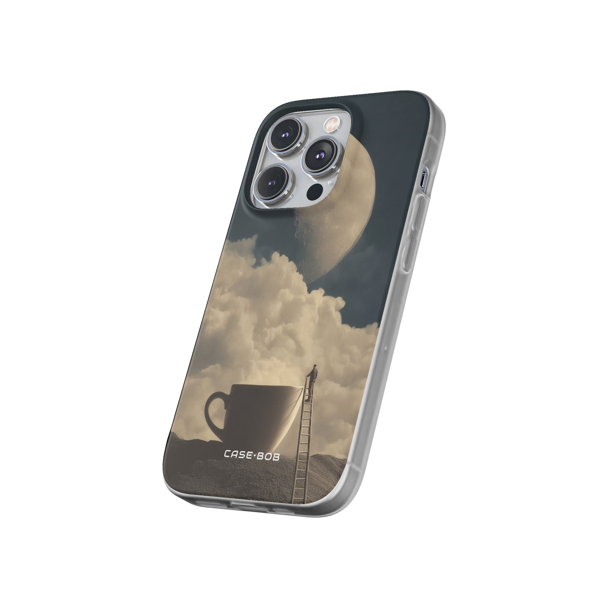 Moonlit Cup iPhone 14 Pro Case - Soft