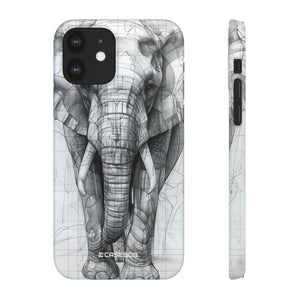 Technic Elephant | Slim Phone Case for iPhone