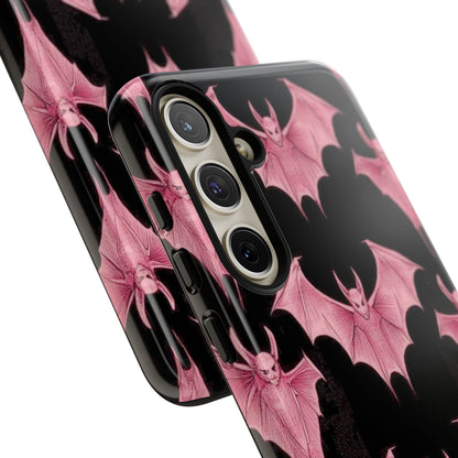 Pink Batwave Samsung S24 Plus Case - Tough