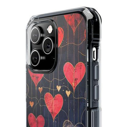 Gradient Heartflow Harmony iPhone 14 - Clear Impact Phone Case