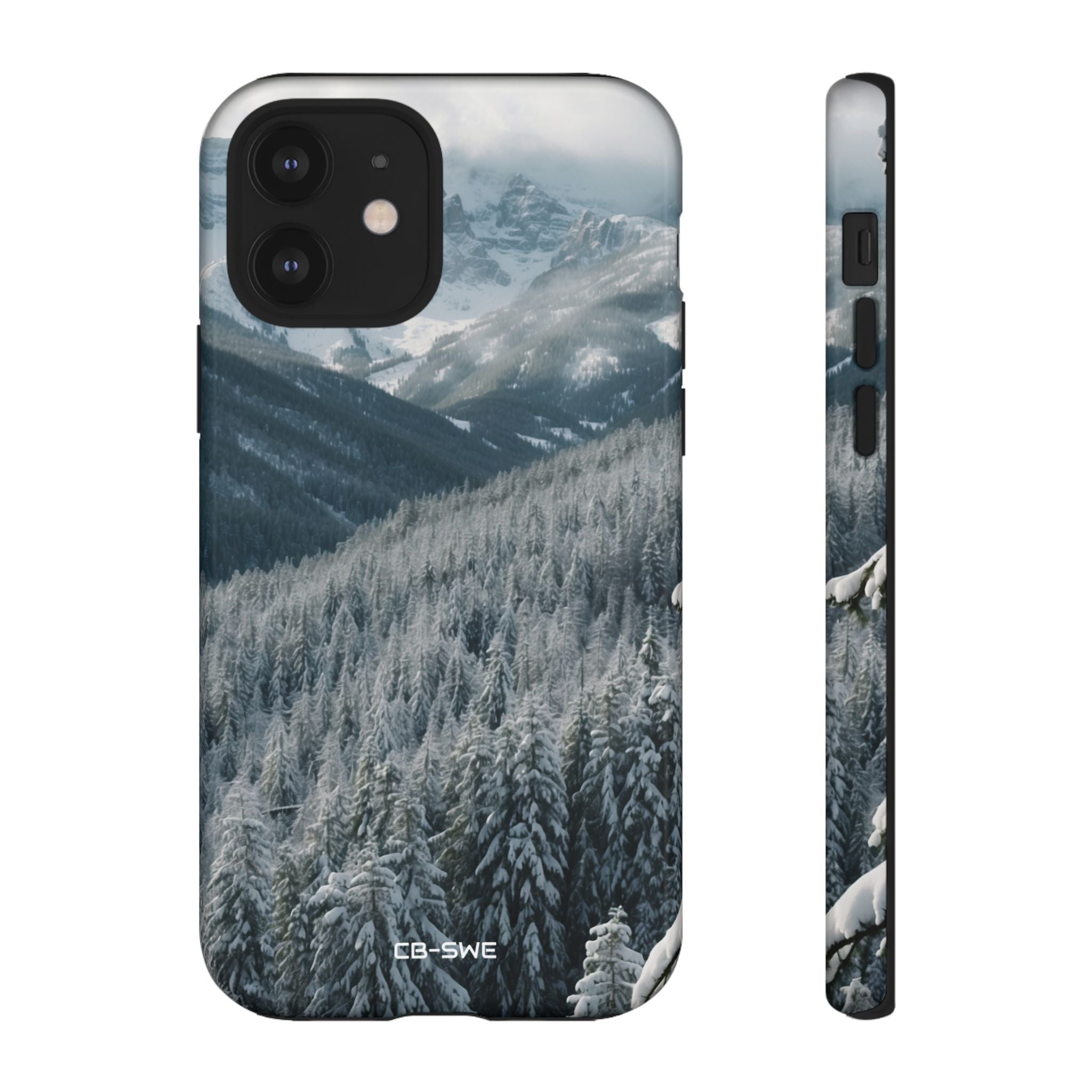 Snow Covers Peaks - iPhone Case