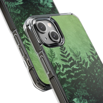 Gradient Fernscape Lush iPhone 14 - Clear Impact Phone Case