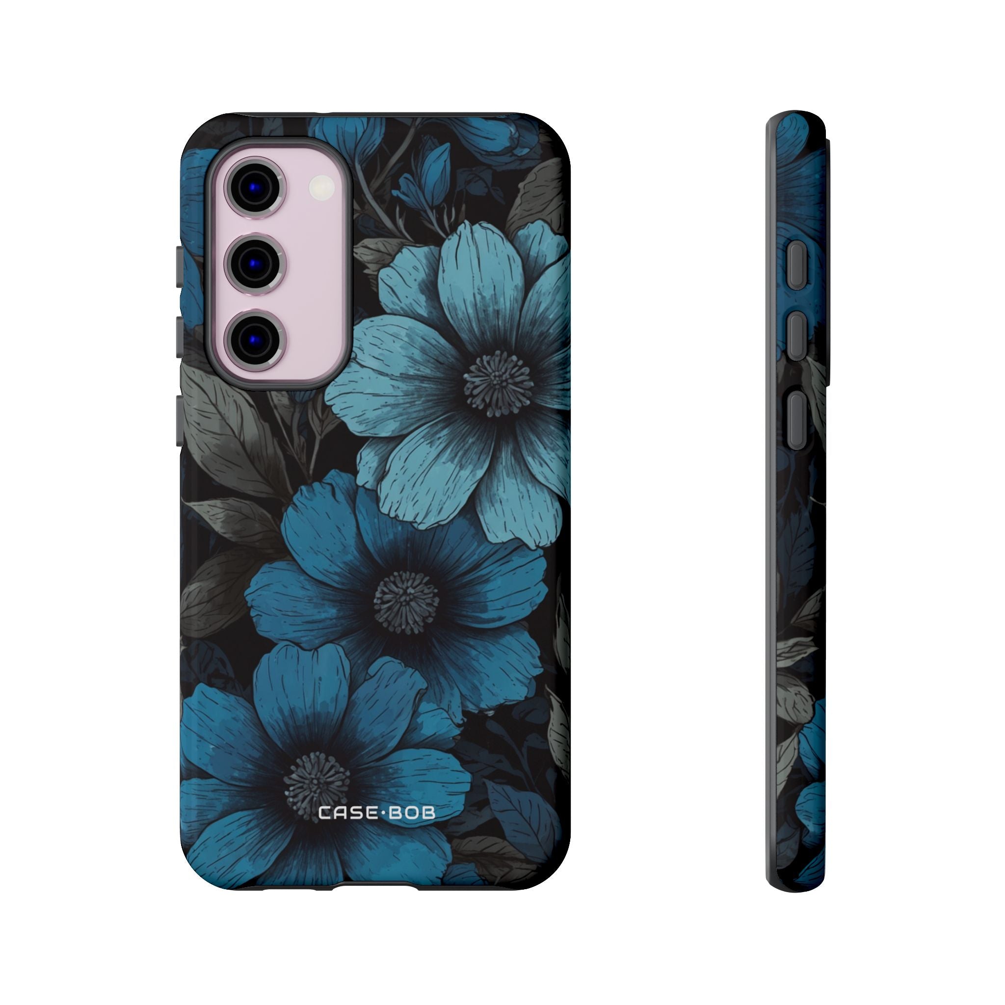 Blue Petal Radiance Samsung S23 Plus Case - Tough