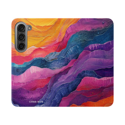 Golden Ridges - Samsung S23 Case - Wallet