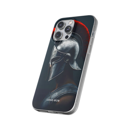 Silver Centurion iPhone 14 Pro Max Case - Soft