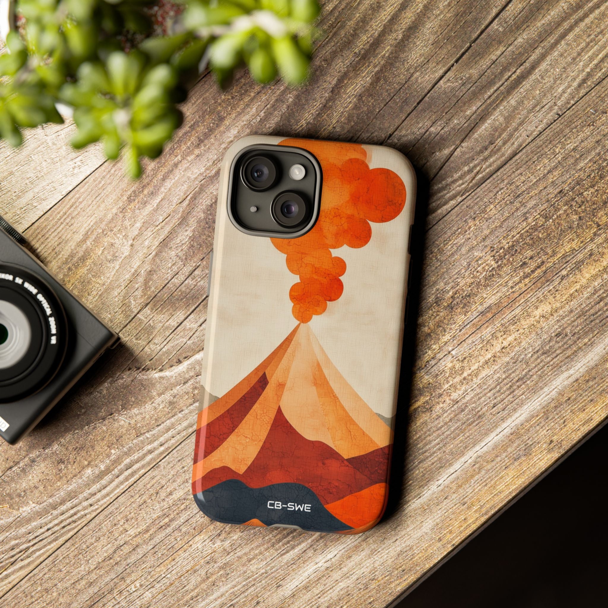 Erupting Heat Waves - iPhone Case