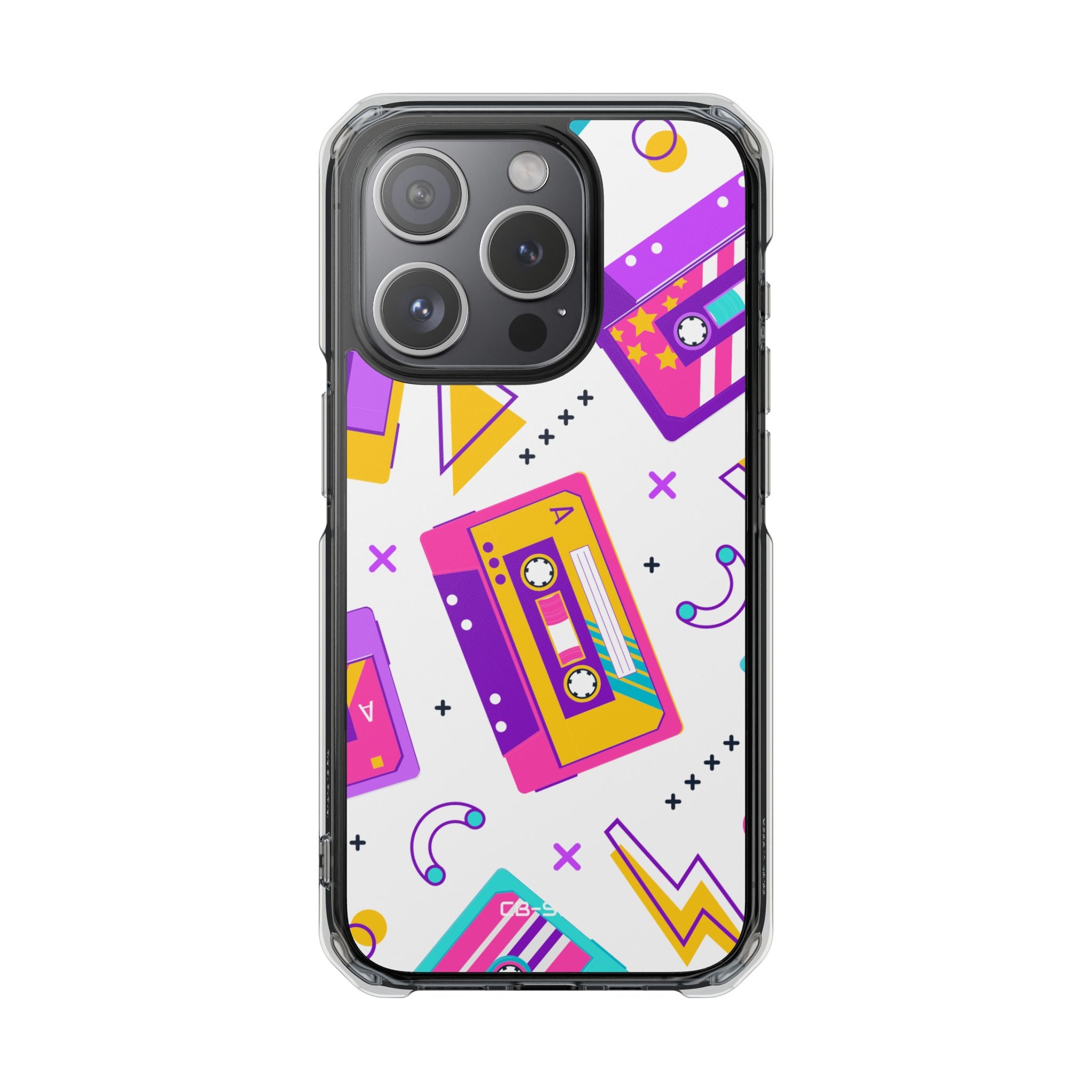 Retro Cassette Chaos iPhone Case - Impact