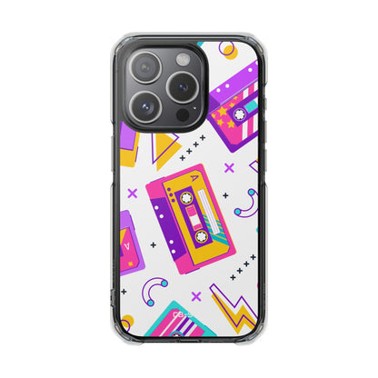 Retro Cassette Chaos iPhone Case - Impact