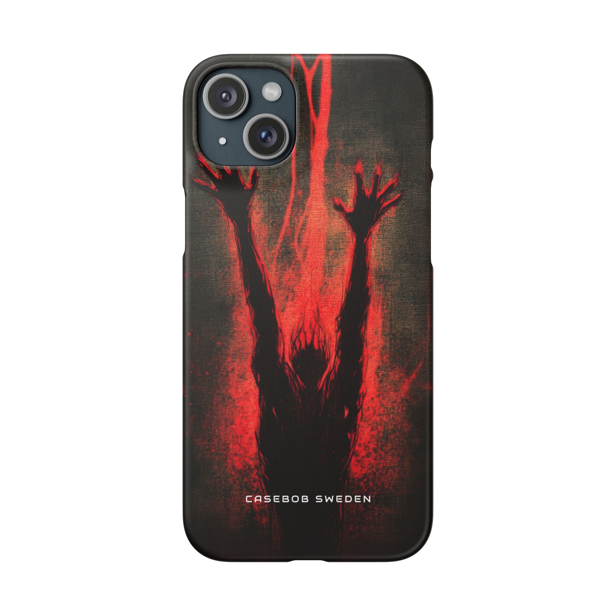 Gothic Crimson Ascension iPhone 15 - Slim Phone Case