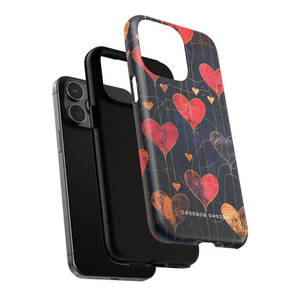 Gradient Heartflow Harmony iPhone 15 | Tough+ Phone Case