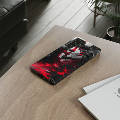 Crimson Blade Clash - Samsung Case