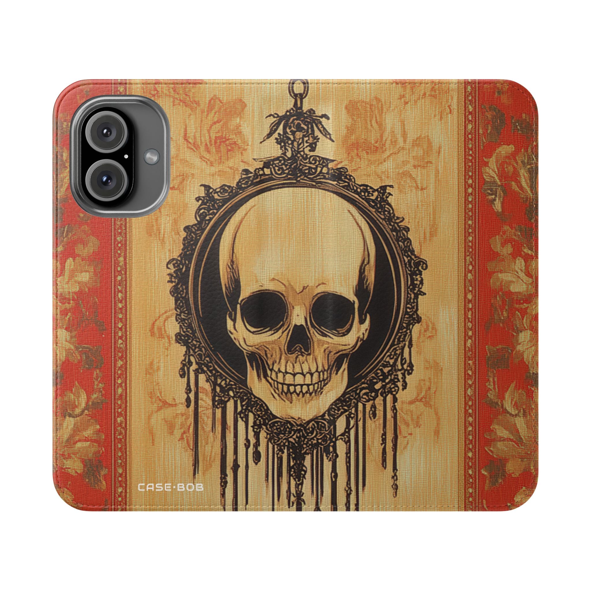 Skull Eclipse - iPhone 16  Case - Wallet