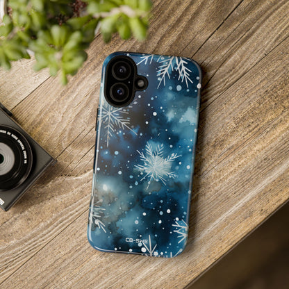 Winter Snowflakes Dance - iPhone Case