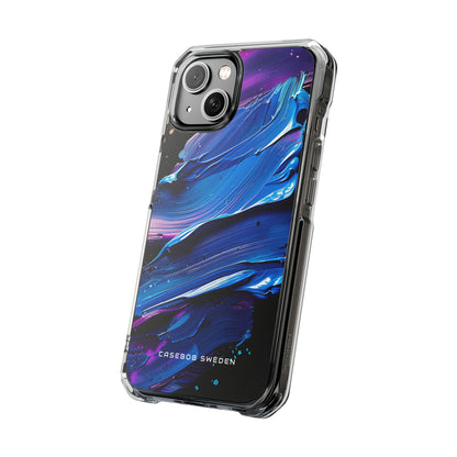 Ethereal Energy Flow iPhone 14 - Clear Impact Phone Case