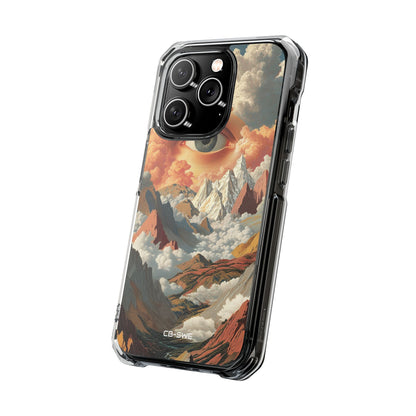 Eye Reflects Mountains iPhone Case - Impact