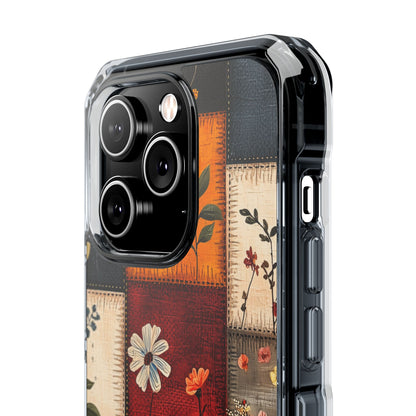 Patchwork Blooms iPhone 14 Pro Case - Impact