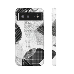 Monochrome Dynamics | Protective Phone Case for Google Pixel