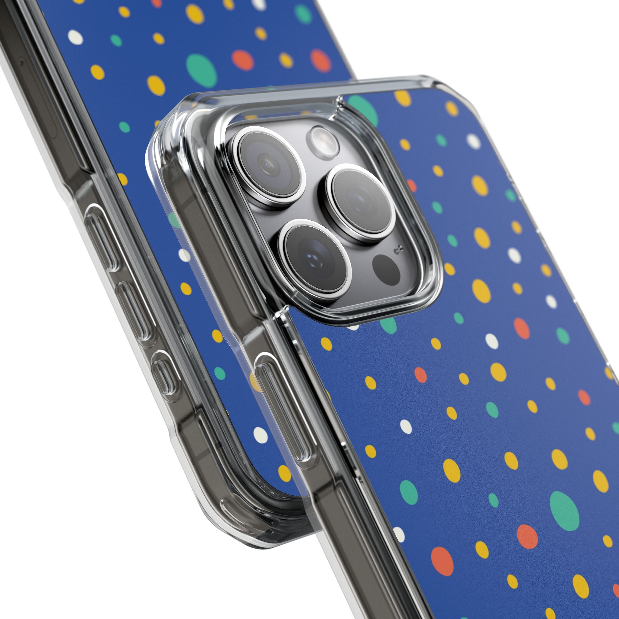 Colorful Dots Dance iPhone Case - Impact