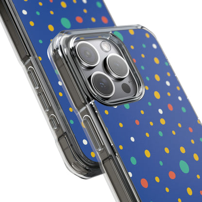 Colorful Dots Dance iPhone Case - Impact