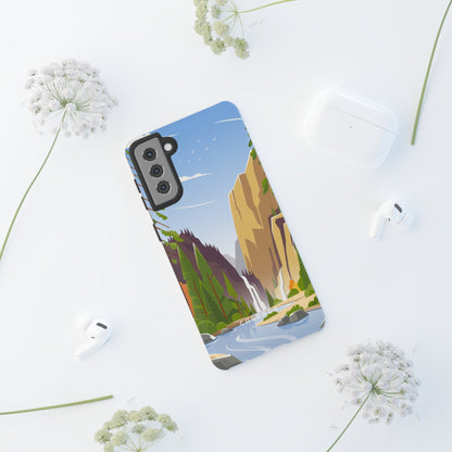 Waterfall at National Park iPhone Case (Protective)