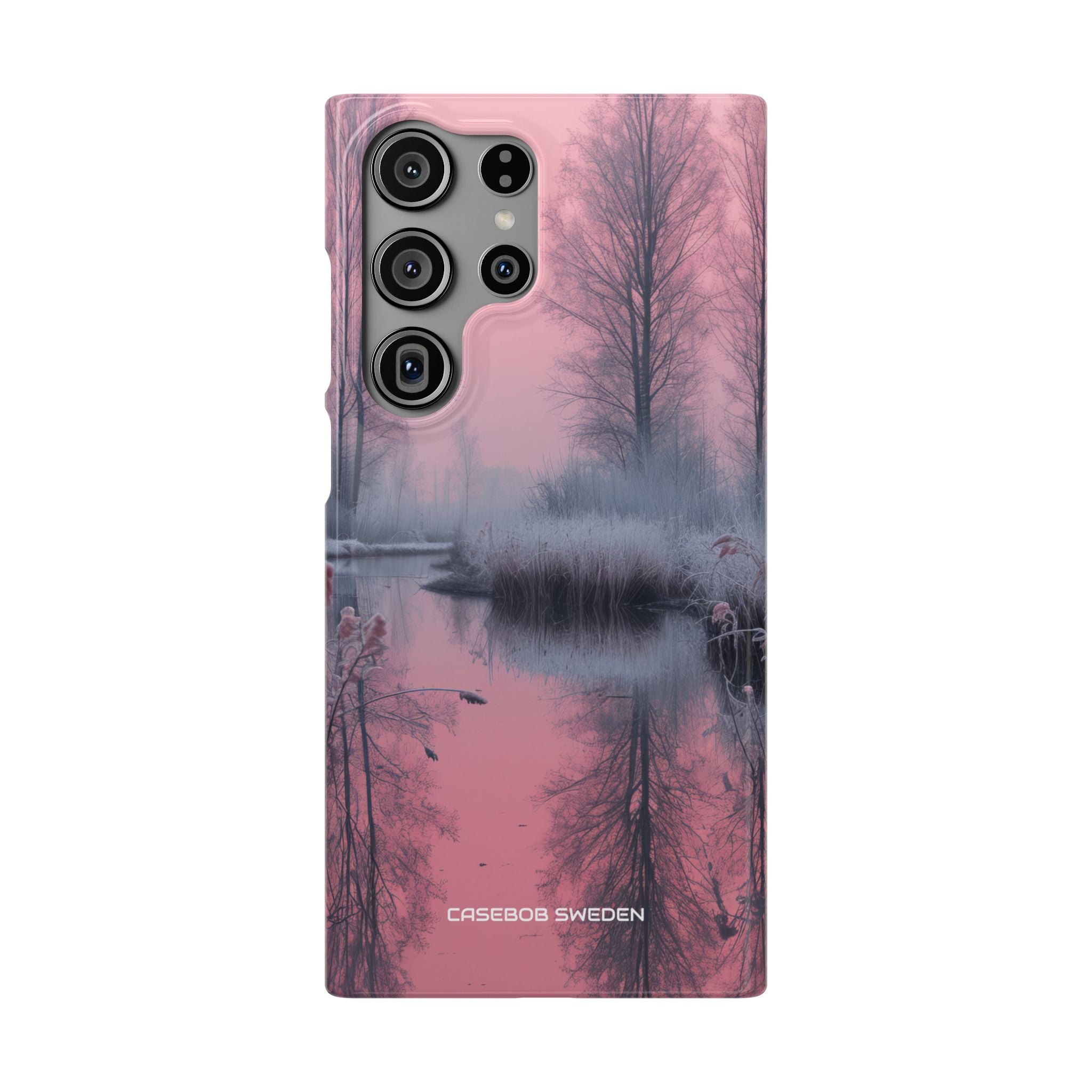 Pink Serenity Case - Slim Samsung S23 Phone Case