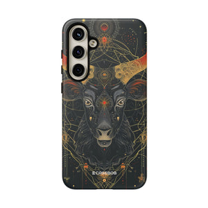 Mystical Bull: Cosmic Geometry - For Samsung S24