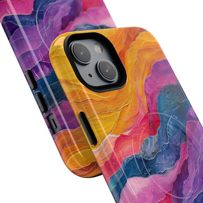Vibrant Flow iPhone 14 Plus Case - Tough+
