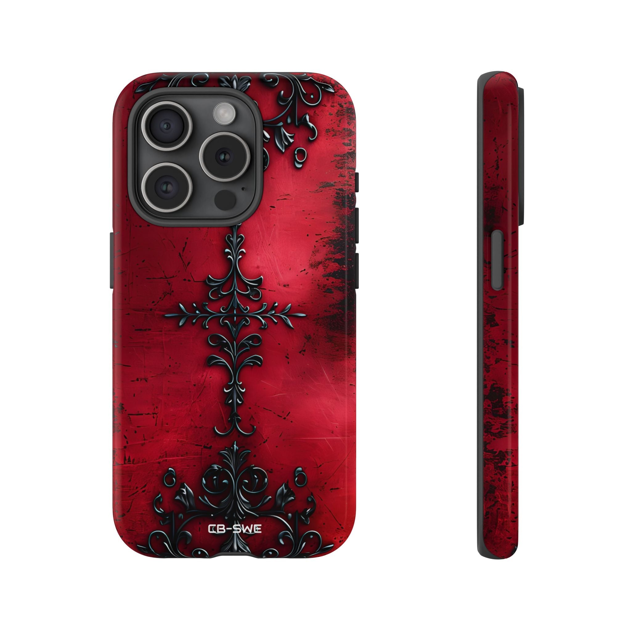 Gothic Crimson Emblem - iPhone Case