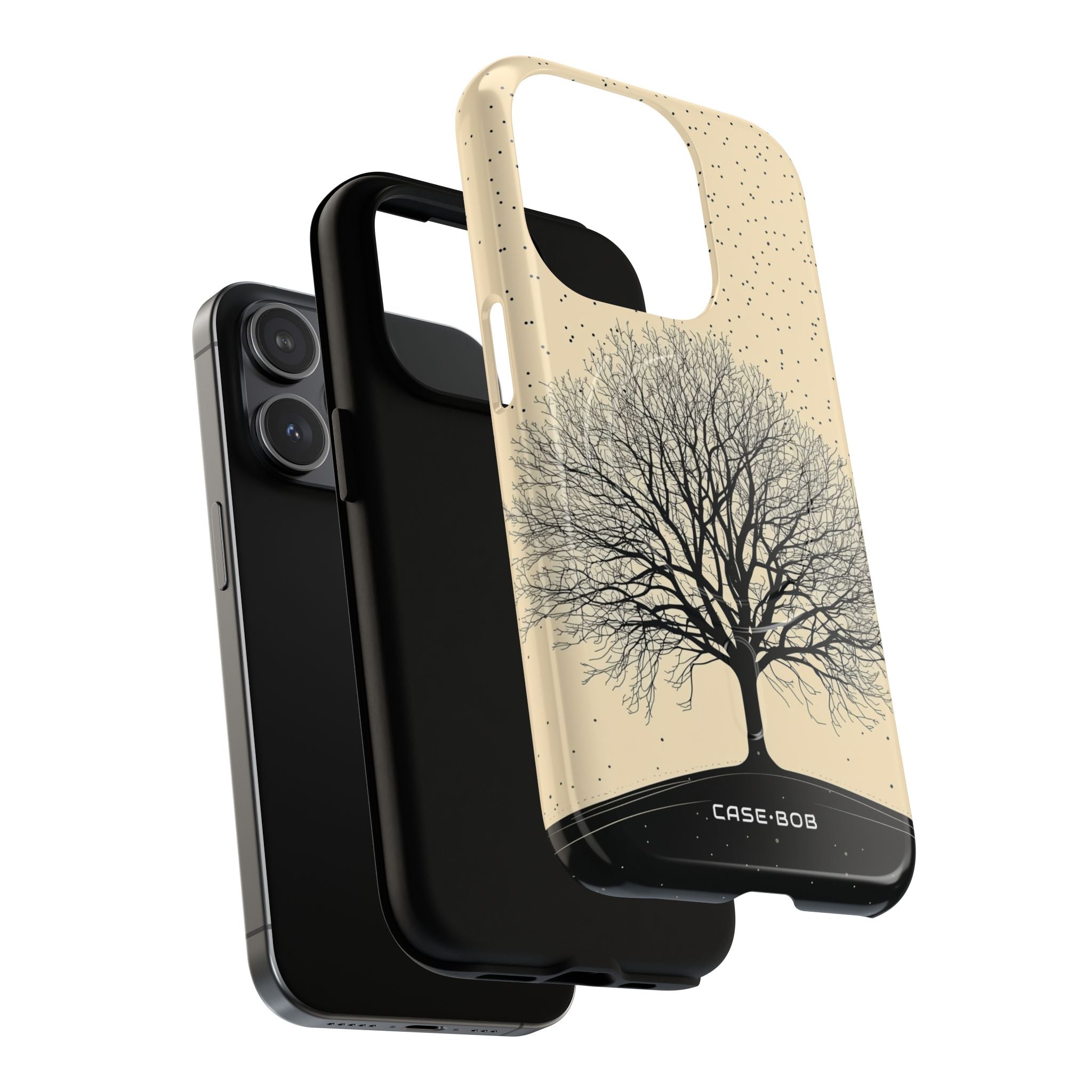 Silent Branches iPhone 15 Pro Case - Tough+